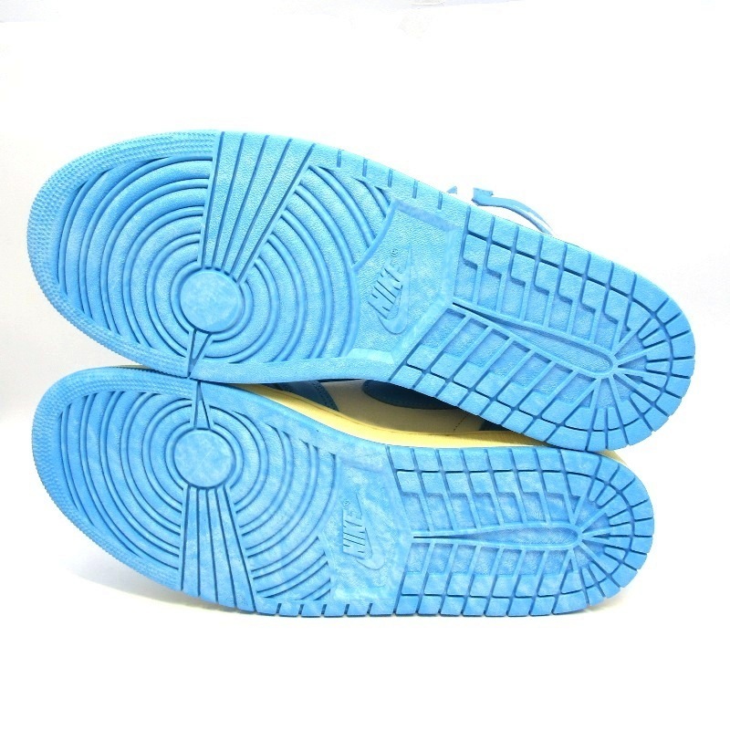  не использовался NIKE Nike 28.5cm AIR JORDAN 1 RETRO HIGH OG UNC DZ5485-402 воздушный Jordan 1 - ikatto голубой 18001336
