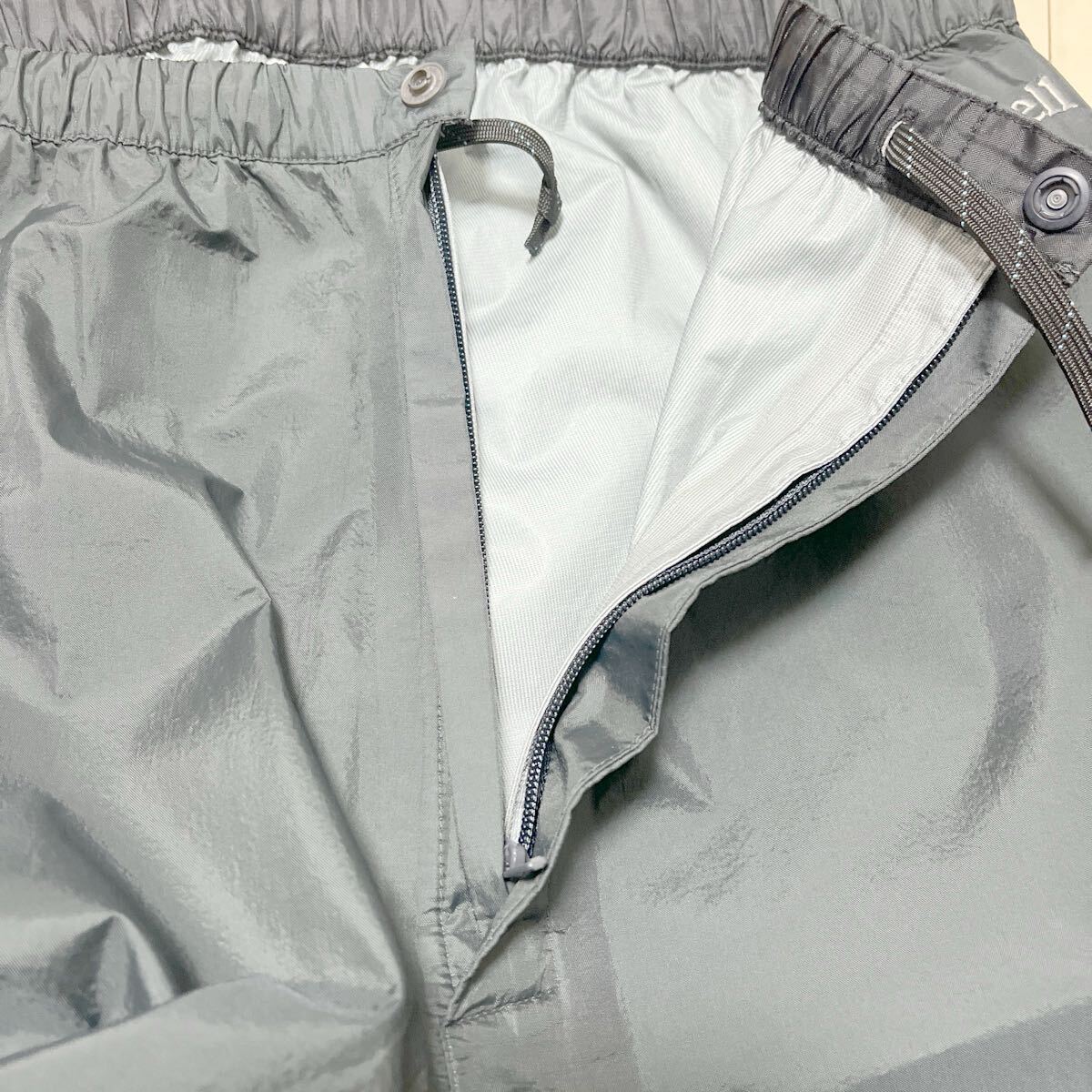 mont-bell モンベル サンダーパスパンツ レインパンツ Sサイズ グレー ナイロン_画像4