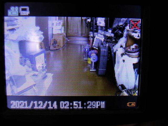 ■AT-1 Alter+ 乾電池センサーカメラ MOVE SHOT キャロットシステムズ 通電と画面表示確認 完全JUNK品_画像4