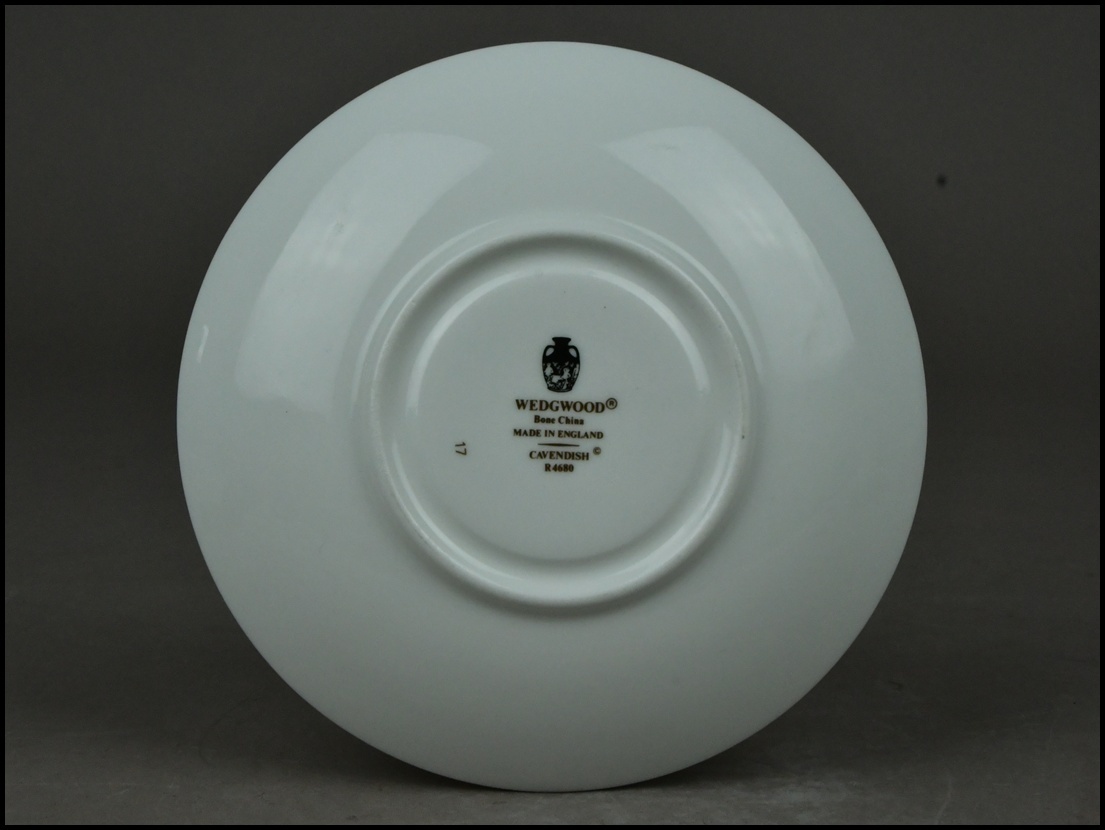 【NNK】ウェッジウッド【Wedgwood】CAVENDISH カップ&ソーサー ティーカップ D7-1104-3_画像8