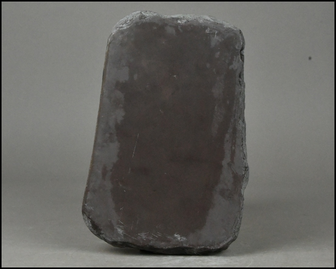 【NNK】中国美術 唐物 広東省肇慶市 松鶴彫刻 端渓硯 唐木箱 文房四方 書道具 D7-1111-3_画像6