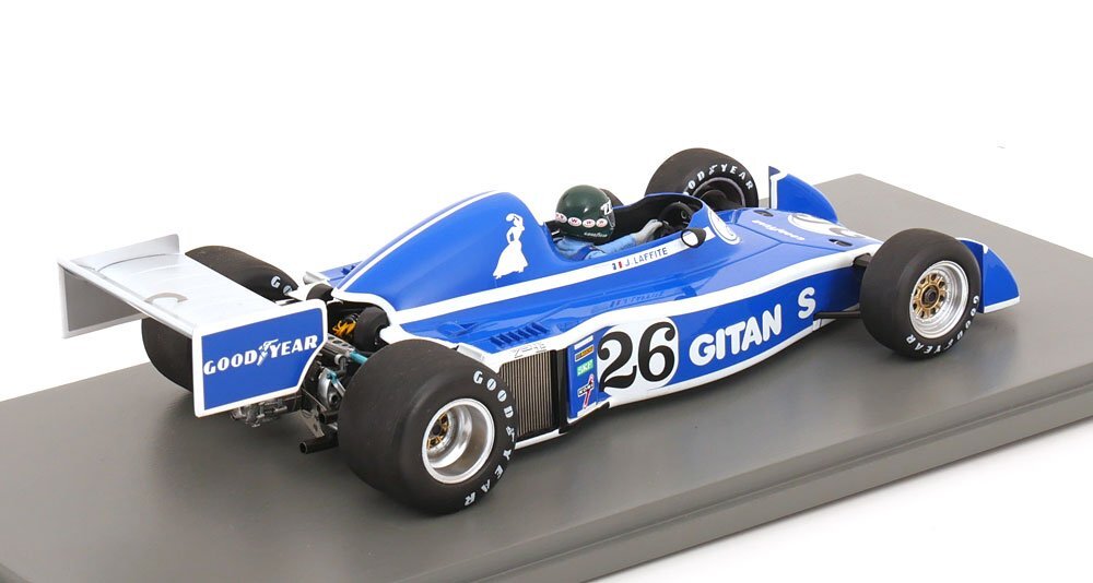 Spark 1/18 レジン プロポーションモデル 1976年ベルギーGP 第３位 リジェ LIGIER - JS5 No.26 3rd BELGIUM GP 1976 JACQUES LAFFITE_画像2