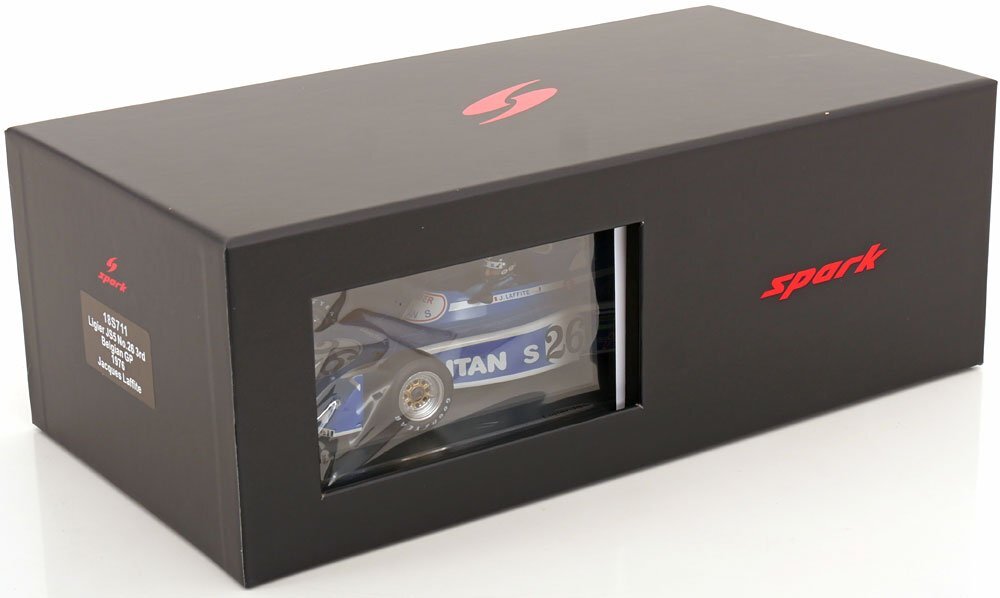 Spark 1/18 レジン プロポーションモデル 1976年ベルギーGP 第３位 リジェ LIGIER - JS5 No.26 3rd BELGIUM GP 1976 JACQUES LAFFITE_画像4
