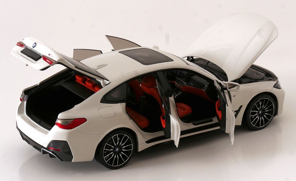 Minichamps 110023011 ミニチャンプス 1/18 ミニカー ダイキャストモデル 2022年モデル BMW i4 M50 2022 ホワイト_画像4