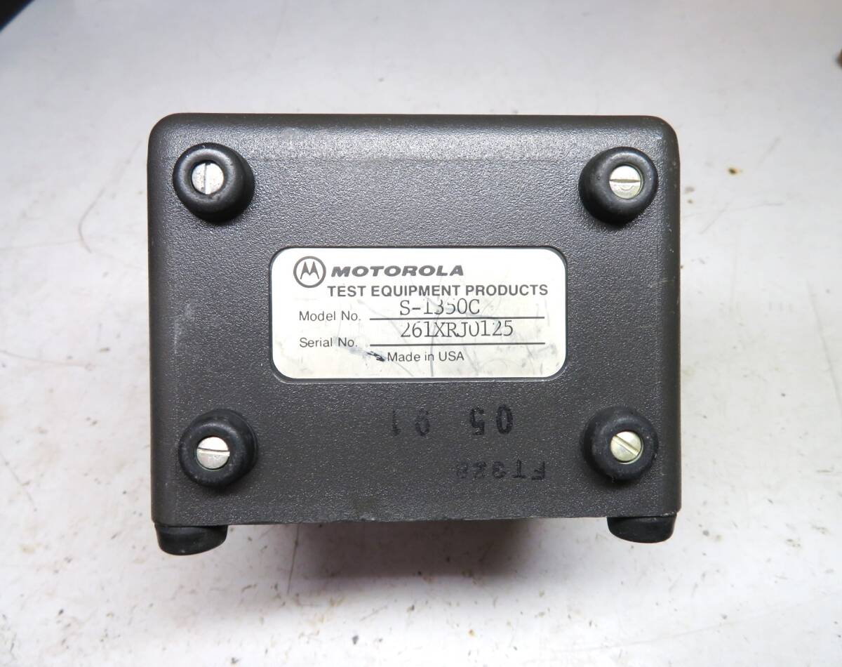 MOTOROLA モトローラ社製 業務用通過型電力計 S-1350C WATTMETER 中古品_画像6