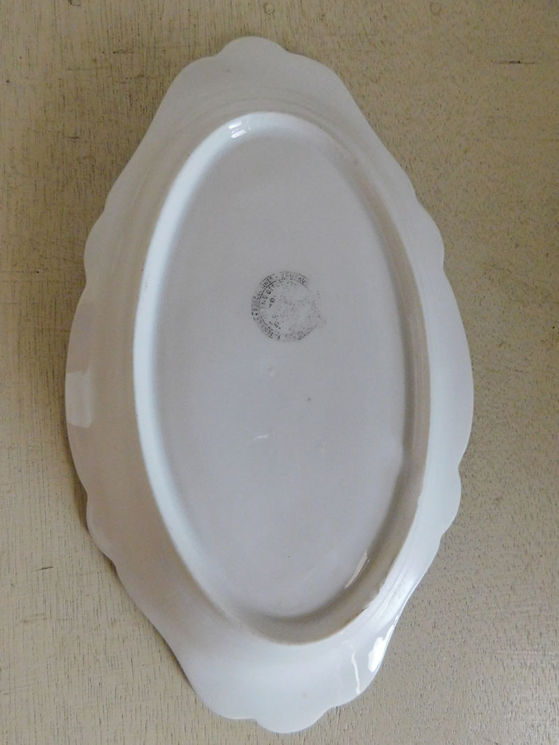 ★フランスアンティーク ２種の素地が違う大きめラヴィエ ロンウィ・E.ブルジョワの画像8