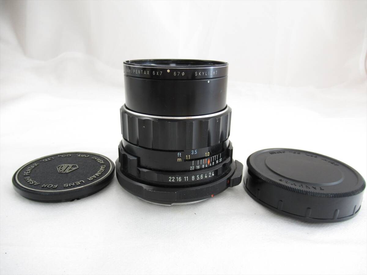 ■ペンタックス Asahi smc Pentax 6×7 Takumar 105mm f/2.4 中判フィルムカメラ用レンズ フィルター付き■おてがる版発送_画像10