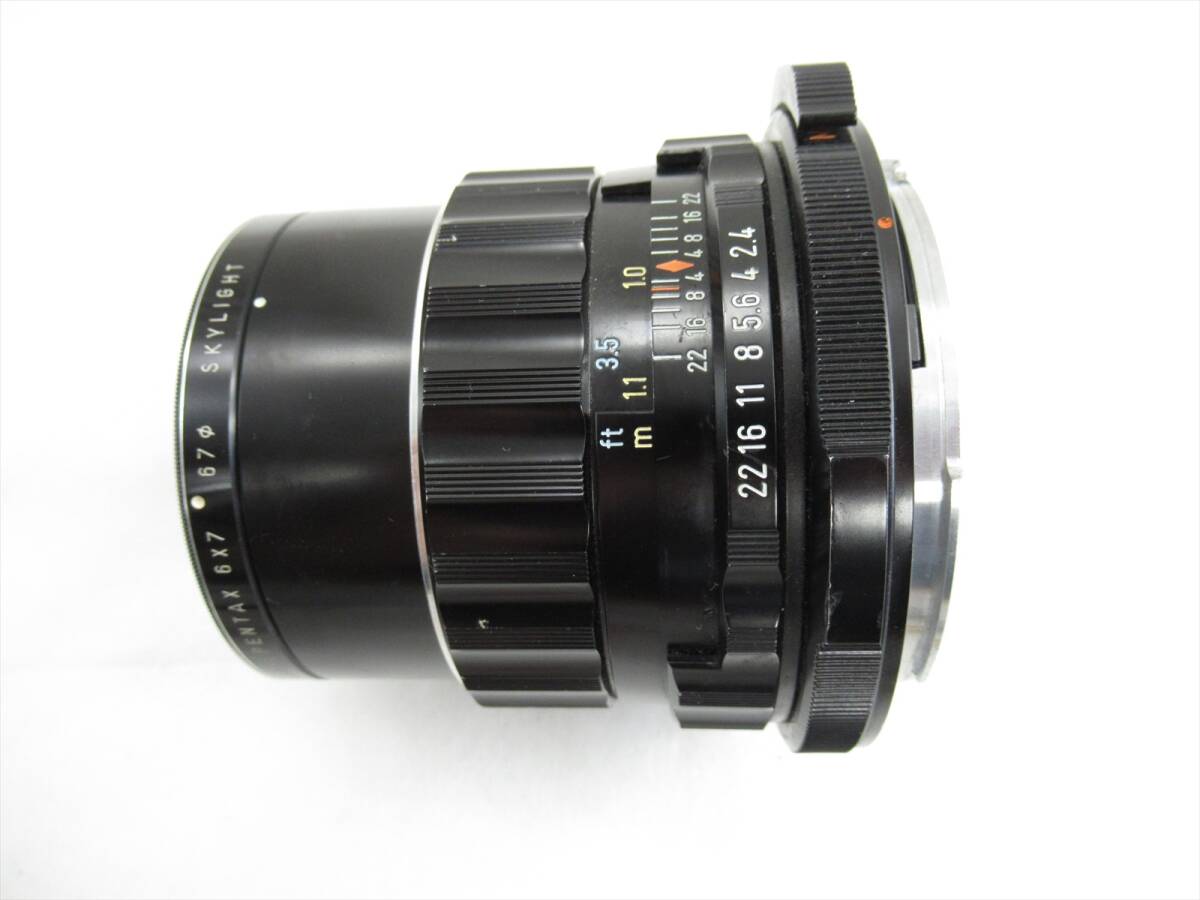 ■ペンタックス Asahi smc Pentax 6×7 Takumar 105mm f/2.4 中判フィルムカメラ用レンズ フィルター付き■おてがる版発送_画像3