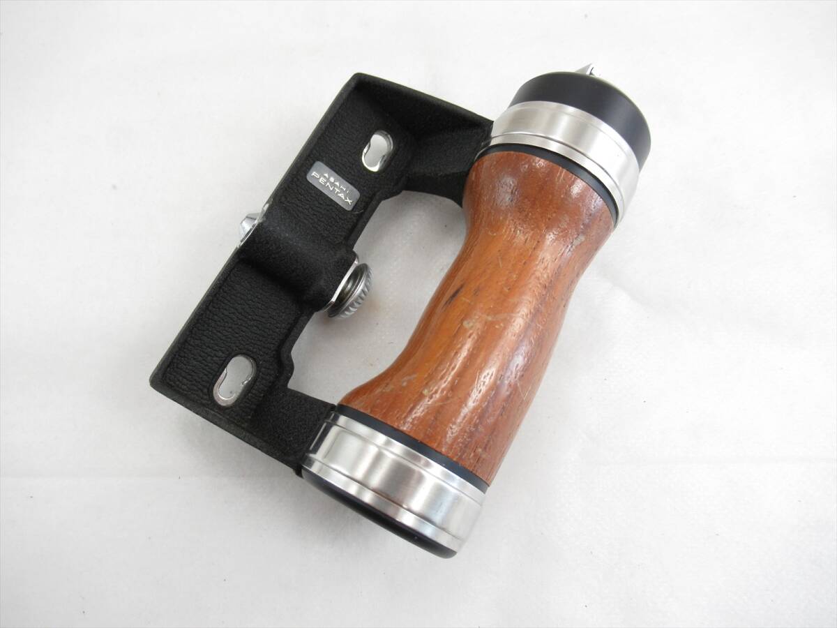 ■ペンタックス Asahi Pentax 6×7 67 中判フィルムカメラ用 木製・ウッドグリップ■おてがる版発送_画像7