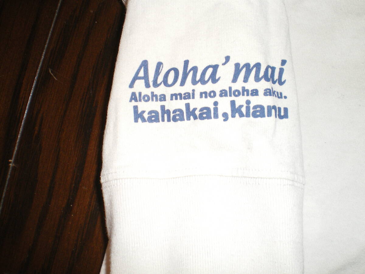 ★良品 HULA LANI HAWAII Halekulani / ハワイ ハレクラニ Tシャツ 両面プリント / L(実寸 肩幅50cm身幅52cm着丈63cm袖丈59cm) ★_画像5