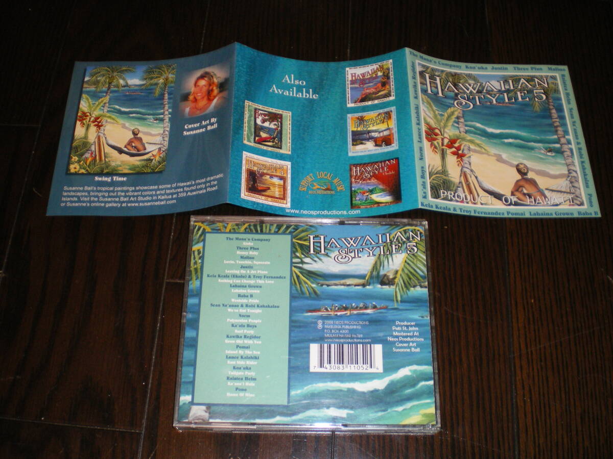 ♪米盤 Hawaiian Style 5 product of Hawaii / The Mana's Company. Kea'uka. Justin. etc ♪_画像4
