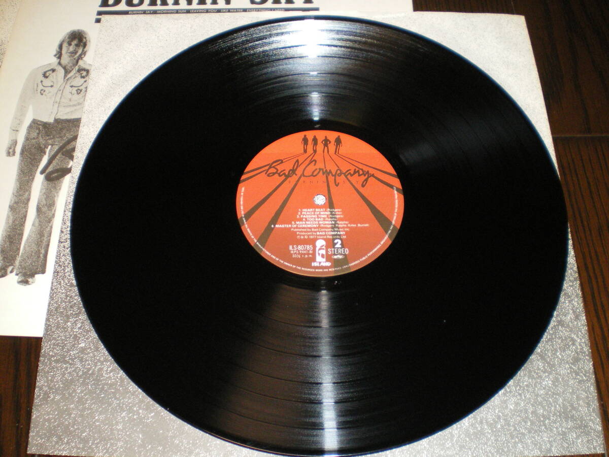 ♪国内盤 Bad Company / Burning Sky / 解説歌詞対訳付♪_画像5