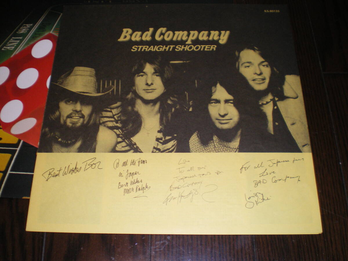 ♪国内盤 Bad Company / Straight Shooter / 解説歌詞対訳付♪_画像3