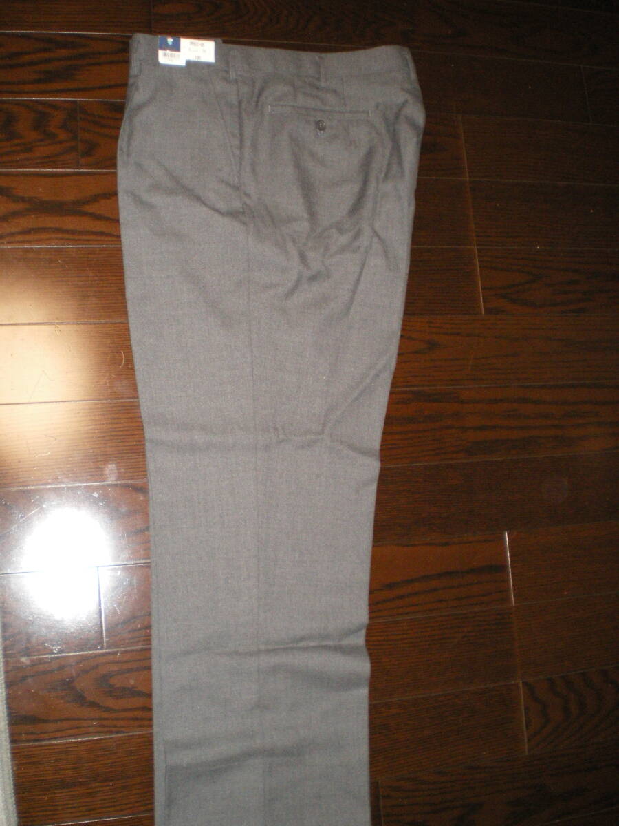 ★タグ付き新品 日本製 スラックス / ウール混紡 ワンタックパンツ / サイズ(W100cm L78cm) ★_画像4