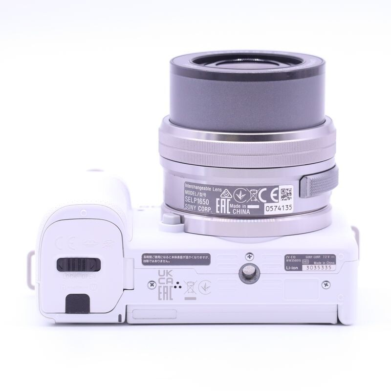 SONY Sony Vlog для камера беззеркальный однообъективный камера ZV-E10 энергия zoom линзы комплект ZV-E10L W