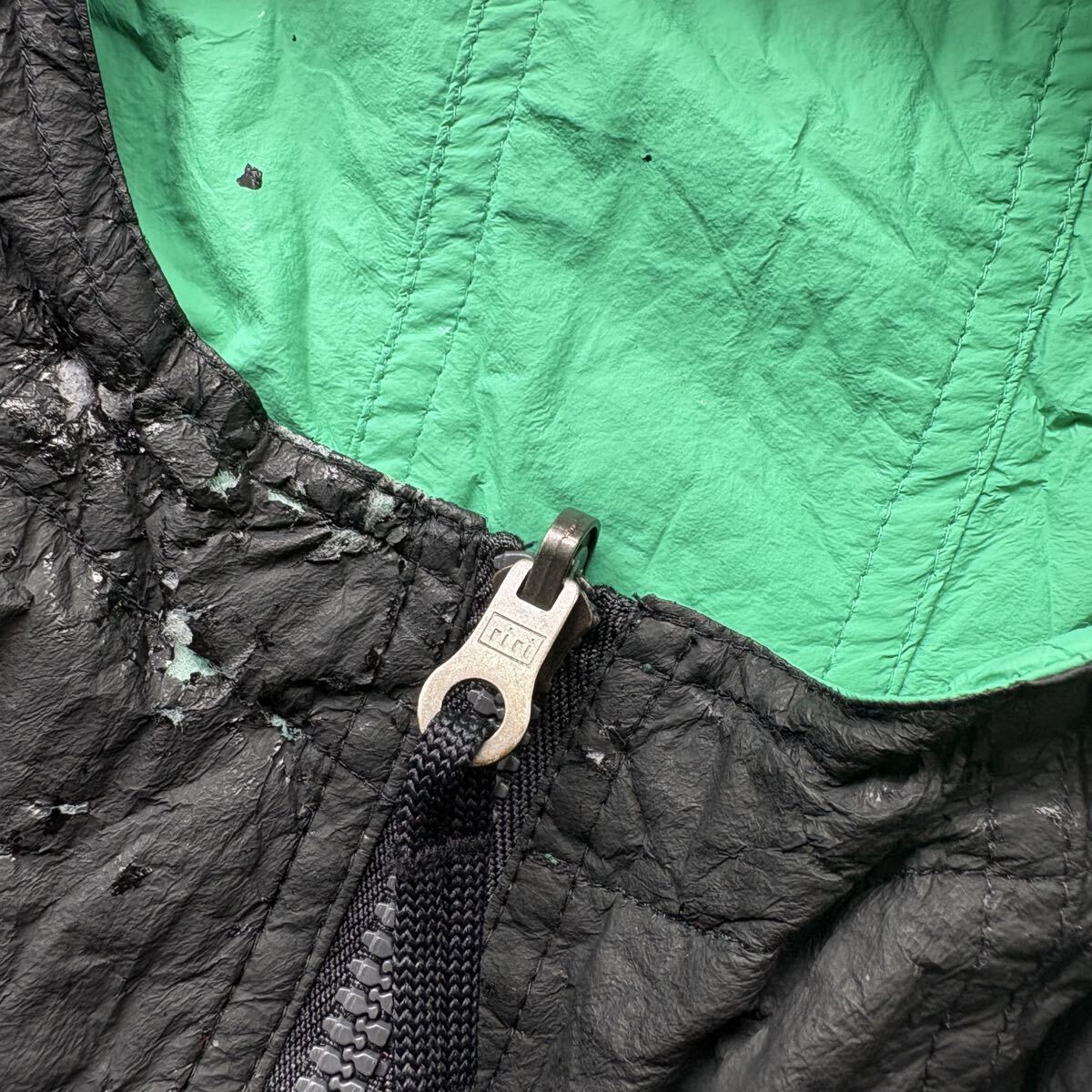 【ジャンク】maharishi リバーシブルフーディジャケット ririジップ マハリシ イギリス_画像2