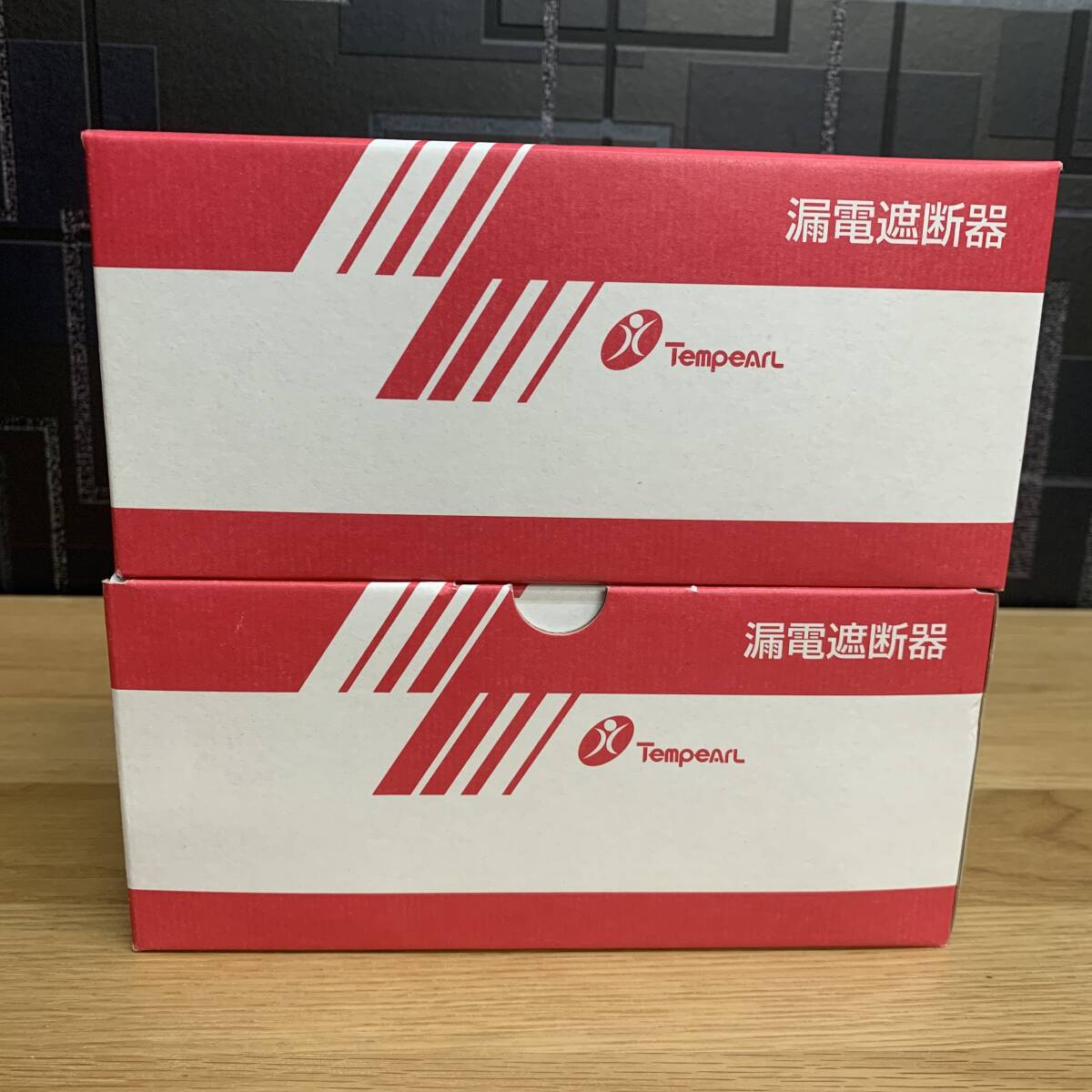 【未使用保管品】Tempearl テンパール 漏電遮断器 配線用遮断器兼用 GBU-123・1EC U12301EC10W2V 3P2E 100A AC100/200V 2個まとめ_画像3