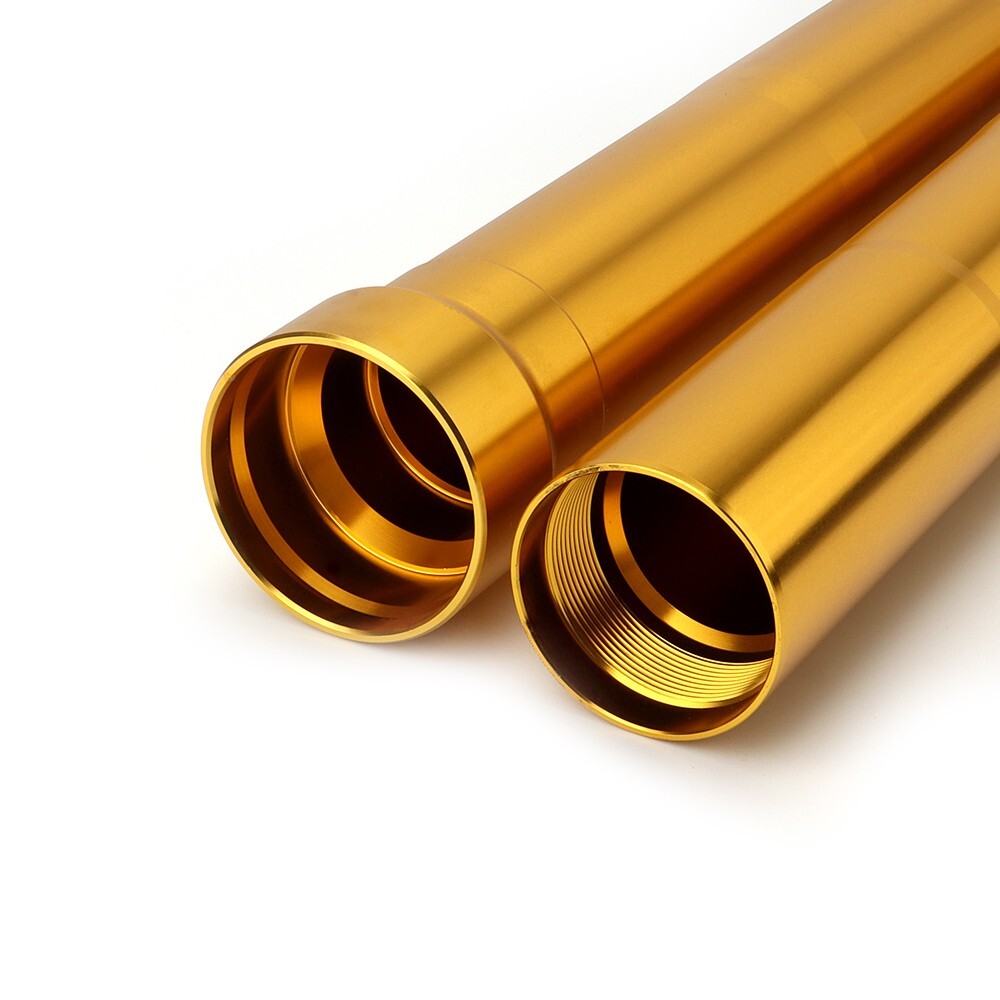 LT010E 新品TZR250 3XV TZR250RS 純正品番3XV-23136-00に対応 倒立アウターチューブ２本 新品_画像2