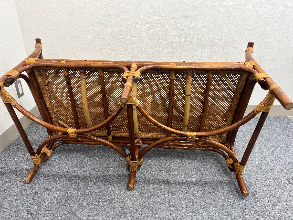 * maruni Marni ротанг ротанг диван 2 местный . стул стул стул 2P диван bench диван 