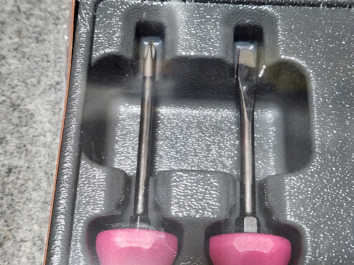 Snap-on スナップオン★ SDDX70AEP★ ドライバーセット クラシックハンドル★ピンク_画像7