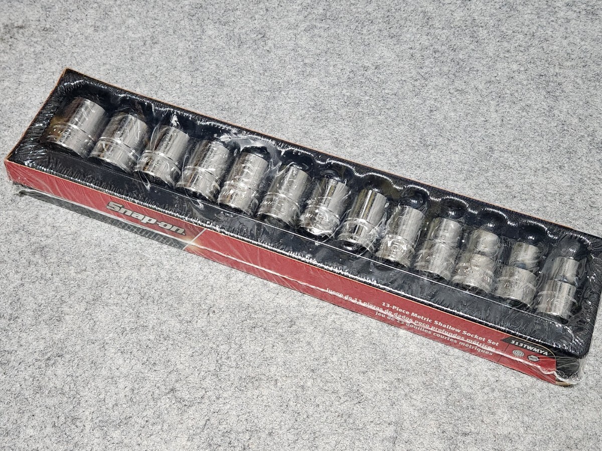 Snap-on スナップオン★ 313TWMYA★1/2 12.7sq シャローソケット 6角_画像1