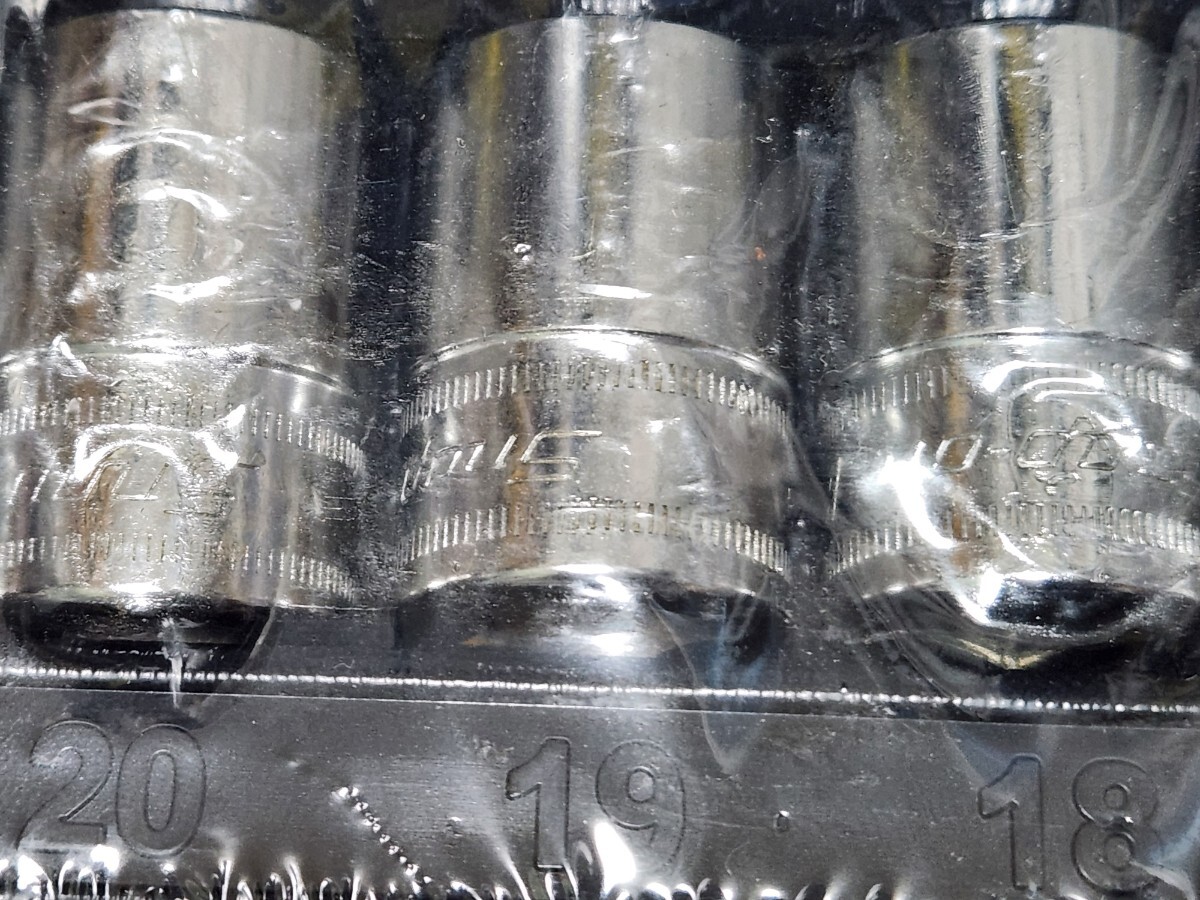 Snap-on スナップオン★ 313TWMYA★1/2 12.7sq シャローソケット 6角_画像5