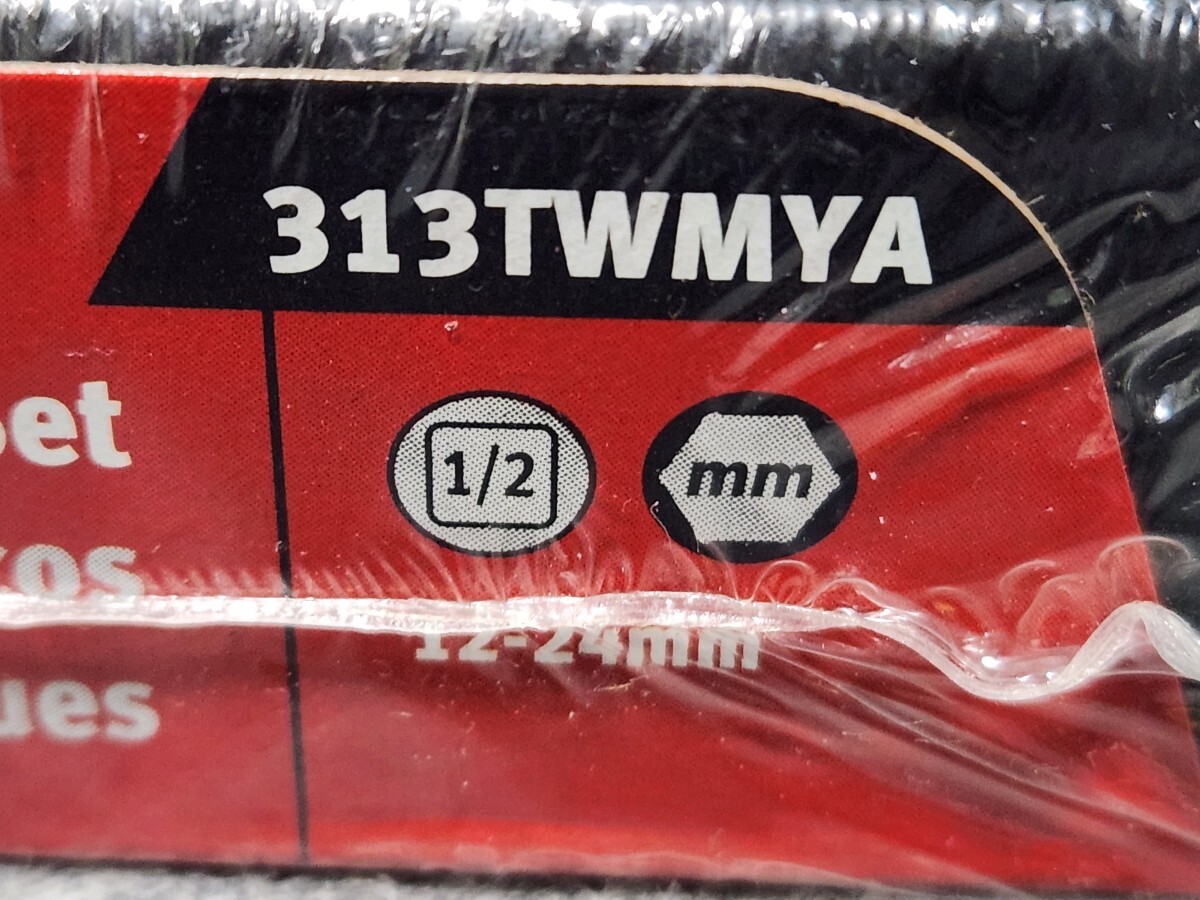 Snap-on スナップオン★ 313TWMYA★1/2 12.7sq シャローソケット 6角_画像7