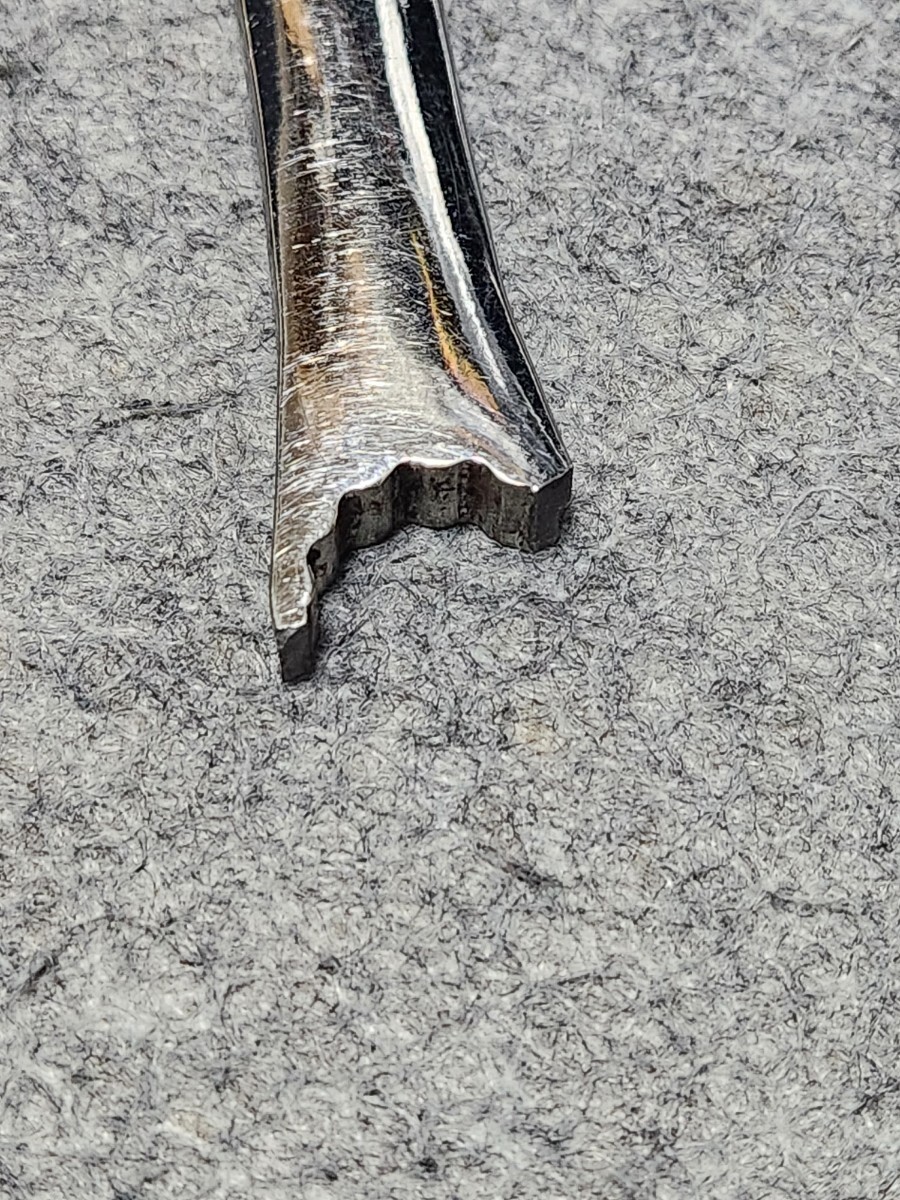 Snap-on スナップオン★XDHFM1214★ 0°オフセット ロングストレートメガネレンチ ボックスレンチ★ジャンク品_画像8