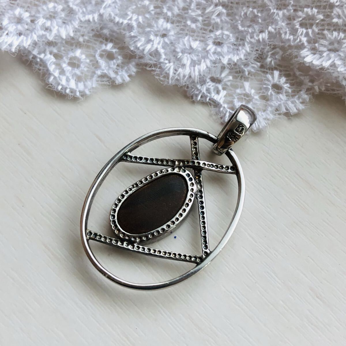 オパール シルバー925 ペンダントトップ_画像5