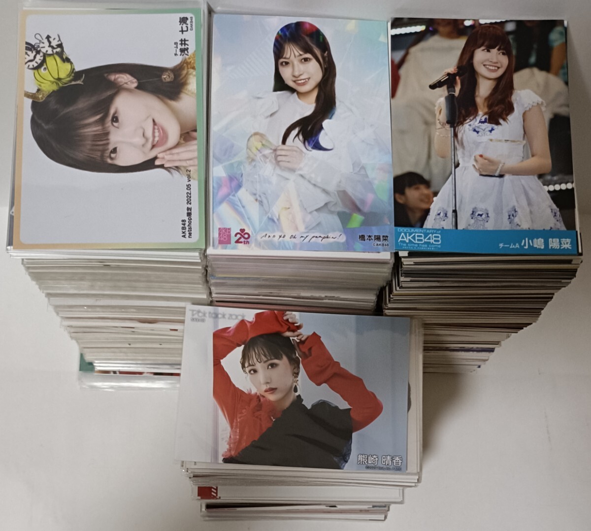 AKB48グループ 生写真約2300枚 ブロマイド グッズ 公式 ライブ 劇場 NMB SKE NGT STU HKT アイドル 特典 CD 非売品 神セブン_画像2
