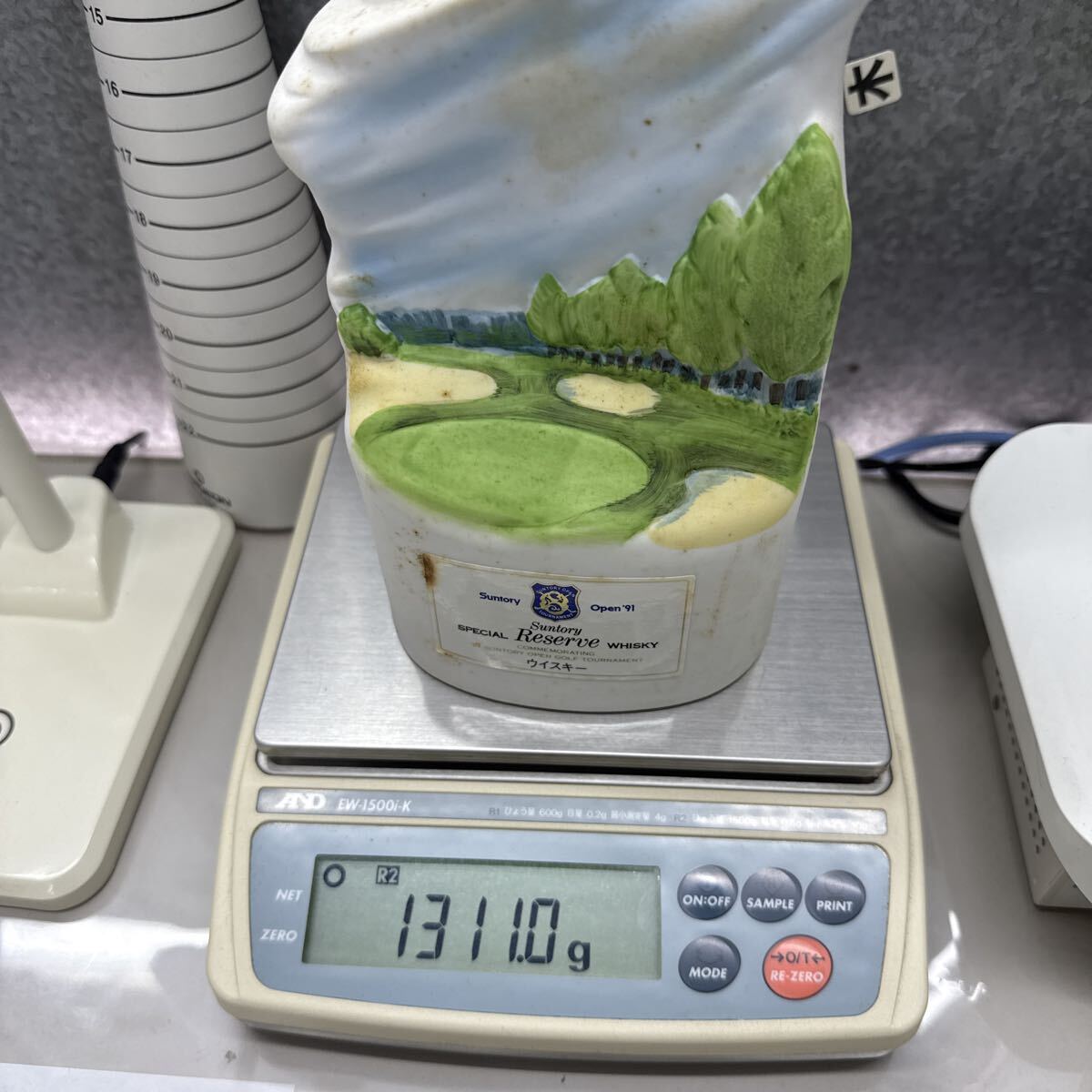 サントリー　 SUNTORY ウイスキー　リザーブ　'91 サントリーオープン記念ボトル　 記念ボトル　750ml 43%　北海道限定発送商品　古酒_画像7