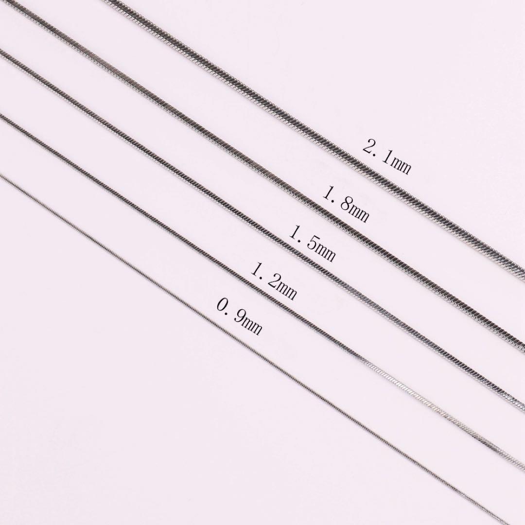 スネーク　チェーン　ネックレス　ゴールド　シンプル　チョーカー　45㎝_画像5