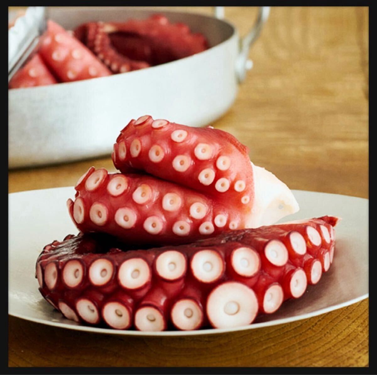 三陸産　真蛸　真空個包装　1kg ボイル済み　産地直送　おすすめ品　 ボイルタコ 足 冷凍 たこ足 蛸　真空個包装で使いやすい　美味しい_画像7