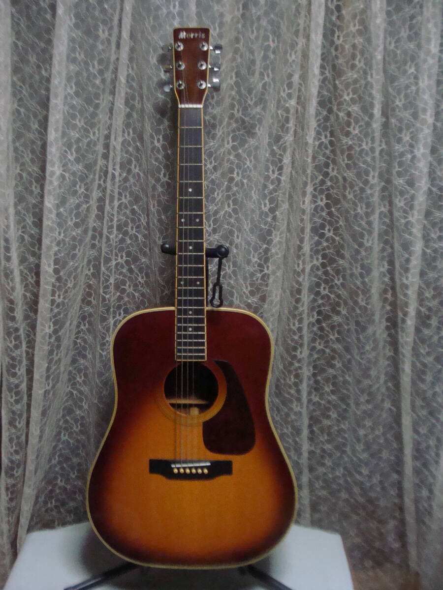 Morris Morris акустическая гитара MD-507 текущее состояние товар 