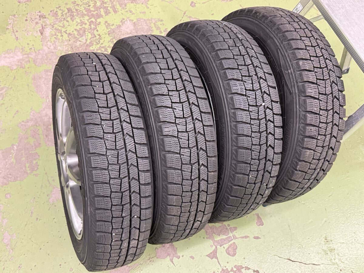 送料無料 2022年製 155/65R14 スタッドレス ダンロップ ウィンターマックス02 WM02 4本セット _画像8