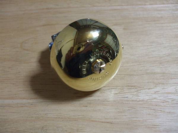 最近見かけない　真鍮　スプリングベル　新品_画像1