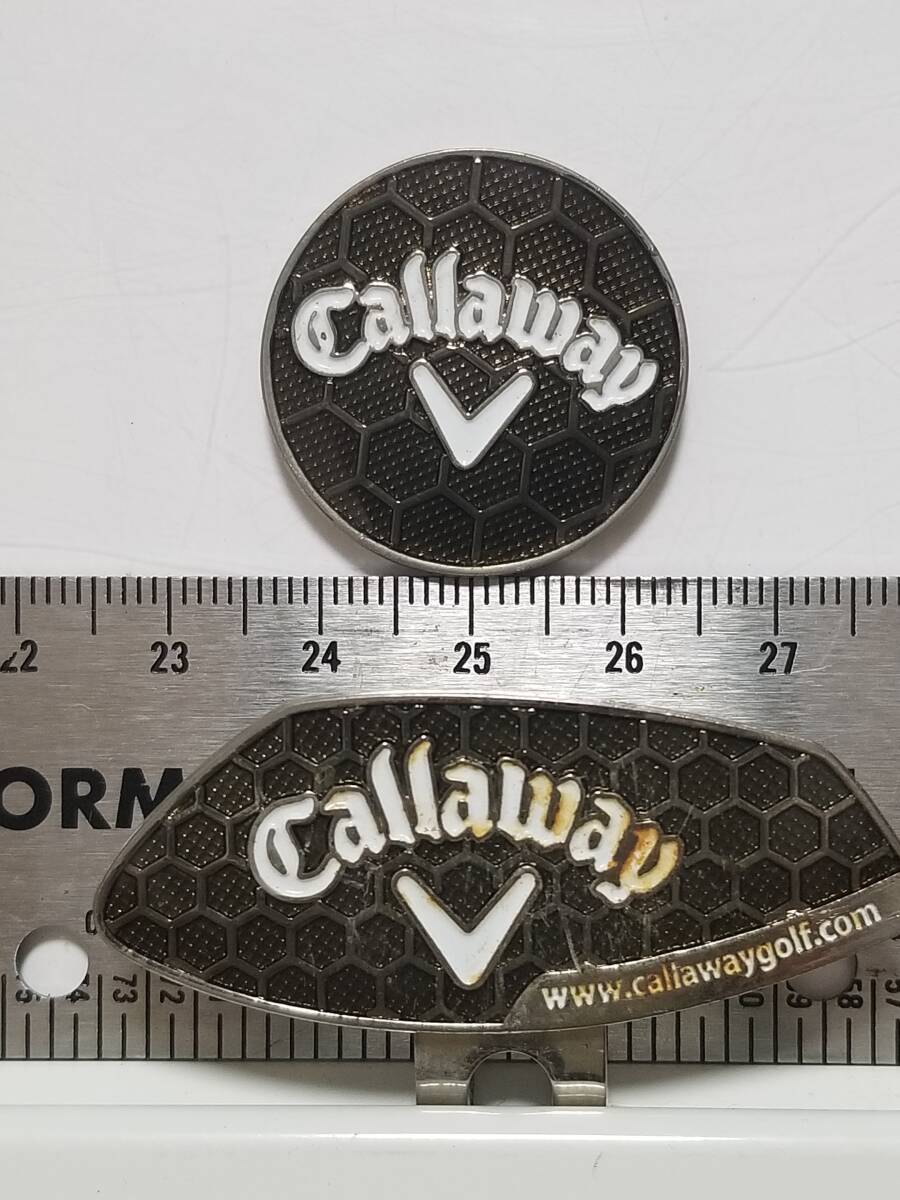 キャロウェイ Callaway マグネット ハットクリップ & ボールマーカー _画像1
