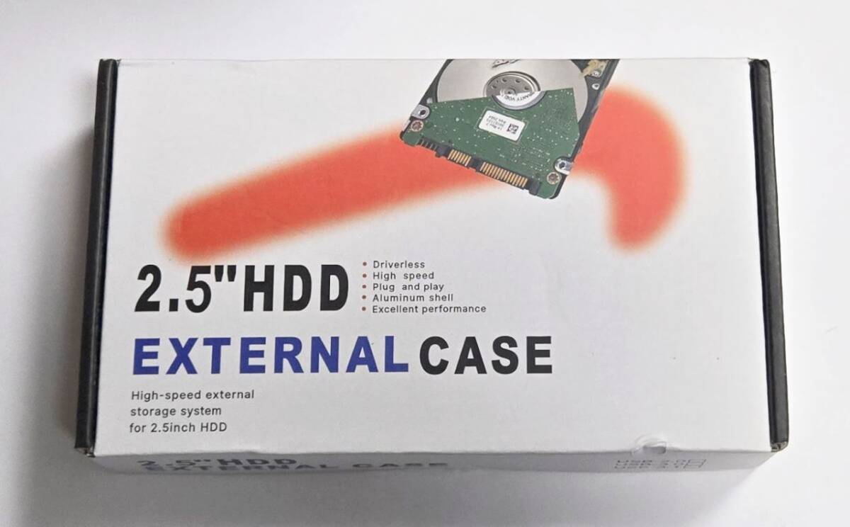 2.5インチ HDD / SSD ケース USB3.0 Micro-B - USB-A 5Gbps 新品 外付け USB3.2 Gen1 ブラックフライデー__画像6