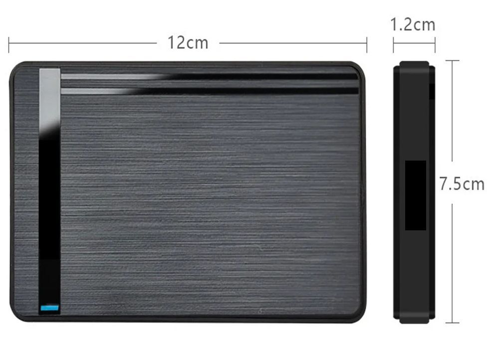 2.5インチ HDD / SSD ケース　USB3.0 USB-C - USB-A 5Gbps　新品　外付け USB3.2 Gen1　_1_画像5