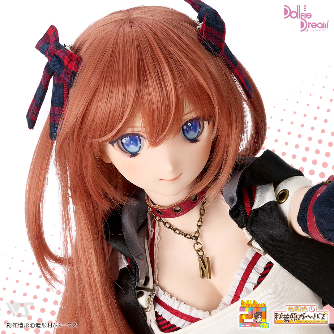 ボークス 放課後秋葉原ガールズ DD ナツキ 20th Anniversary Ver ヘッド 美品 volks Dollfie Dream natsuki DD-f3 DDS ドルフィードリーム_画像5