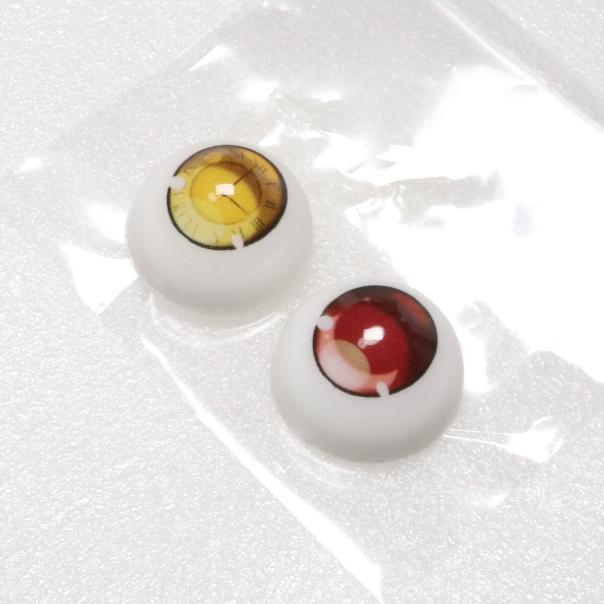 アゾン AZO2 デート・ア・ライブIV 時崎狂三 二次生産分 20mm ドールアイ 未使用品 ARC024-TKM kurumi AZONE wig DD アクリルアイ_画像2