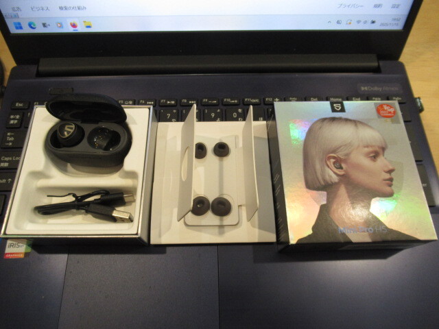 【訳あり】サウンドピーツ／SOUNDPEATS［MiniProHS］片方（左）だけです_画像2