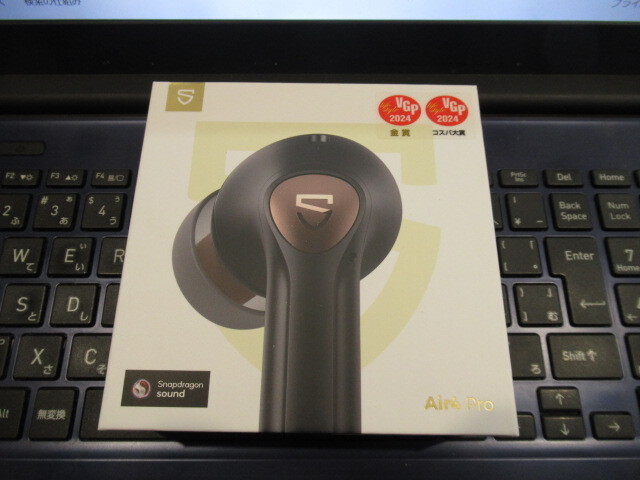 【訳あり】サウンドピーツ／SOUNDPEATS［Air4Pro］外箱ほかだけです（イヤホン本体はありません）_画像1