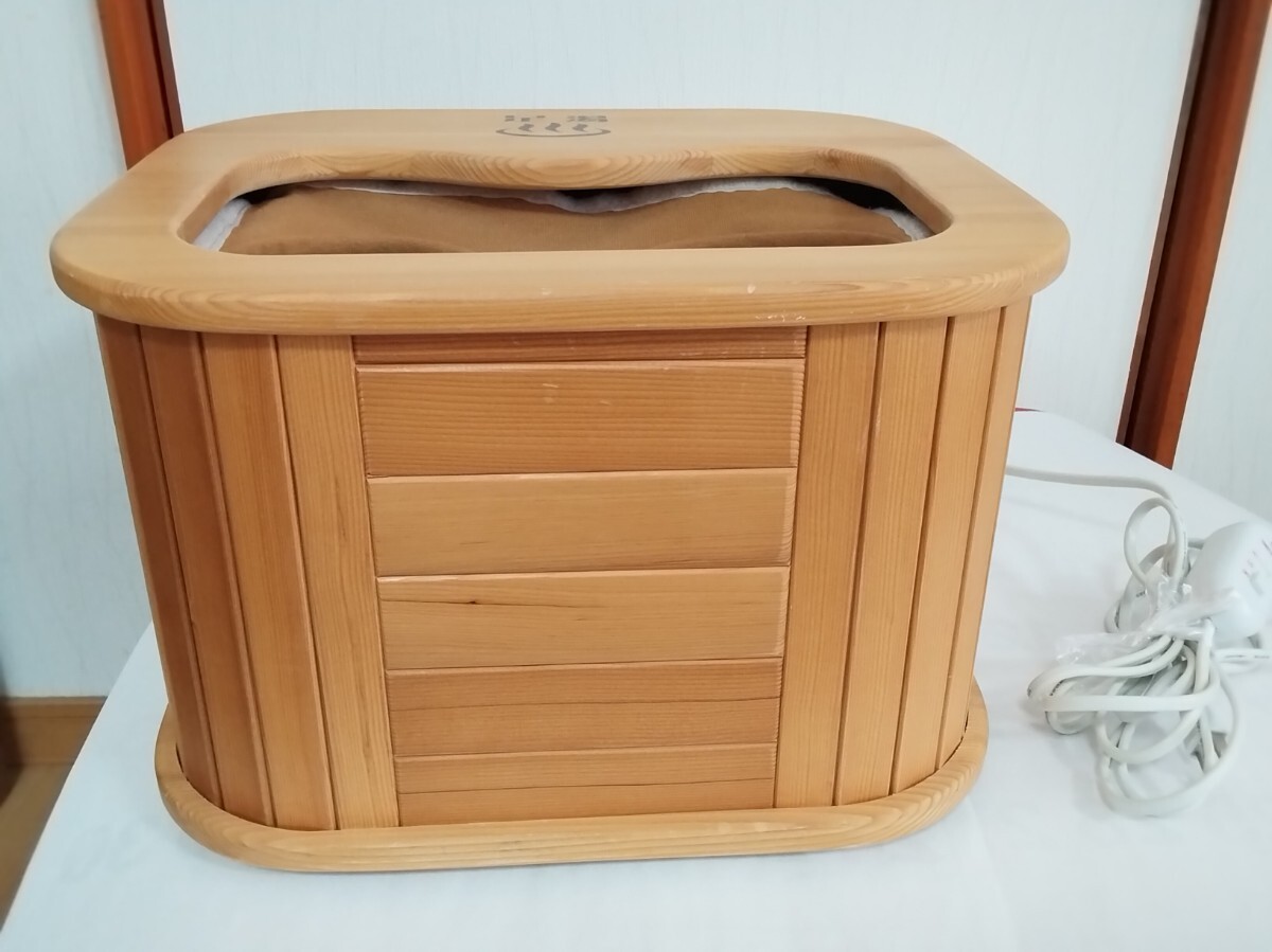 脚温器 ぽかぽか足湯ミニ わがんせ 中古品 _画像5