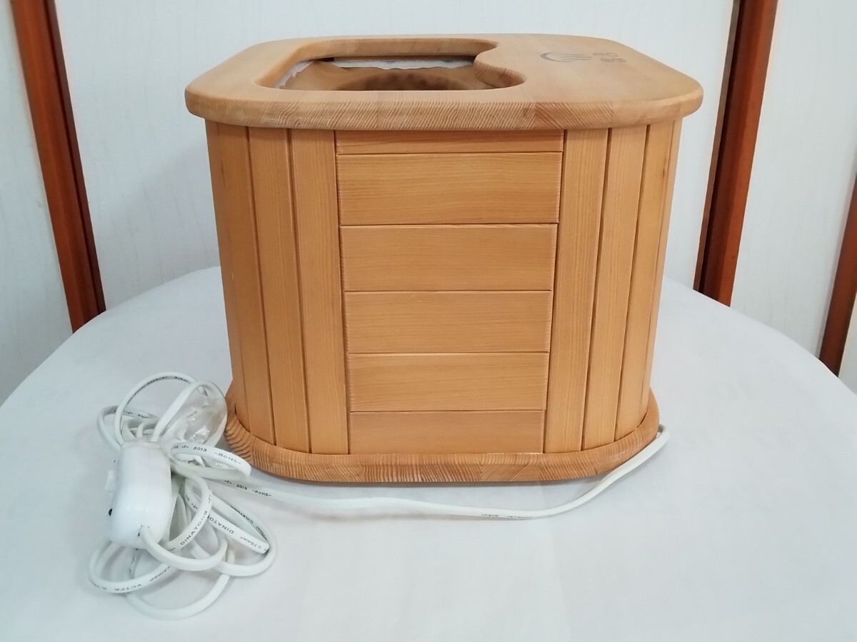 脚温器 ぽかぽか足湯ミニ わがんせ 中古品 _画像6