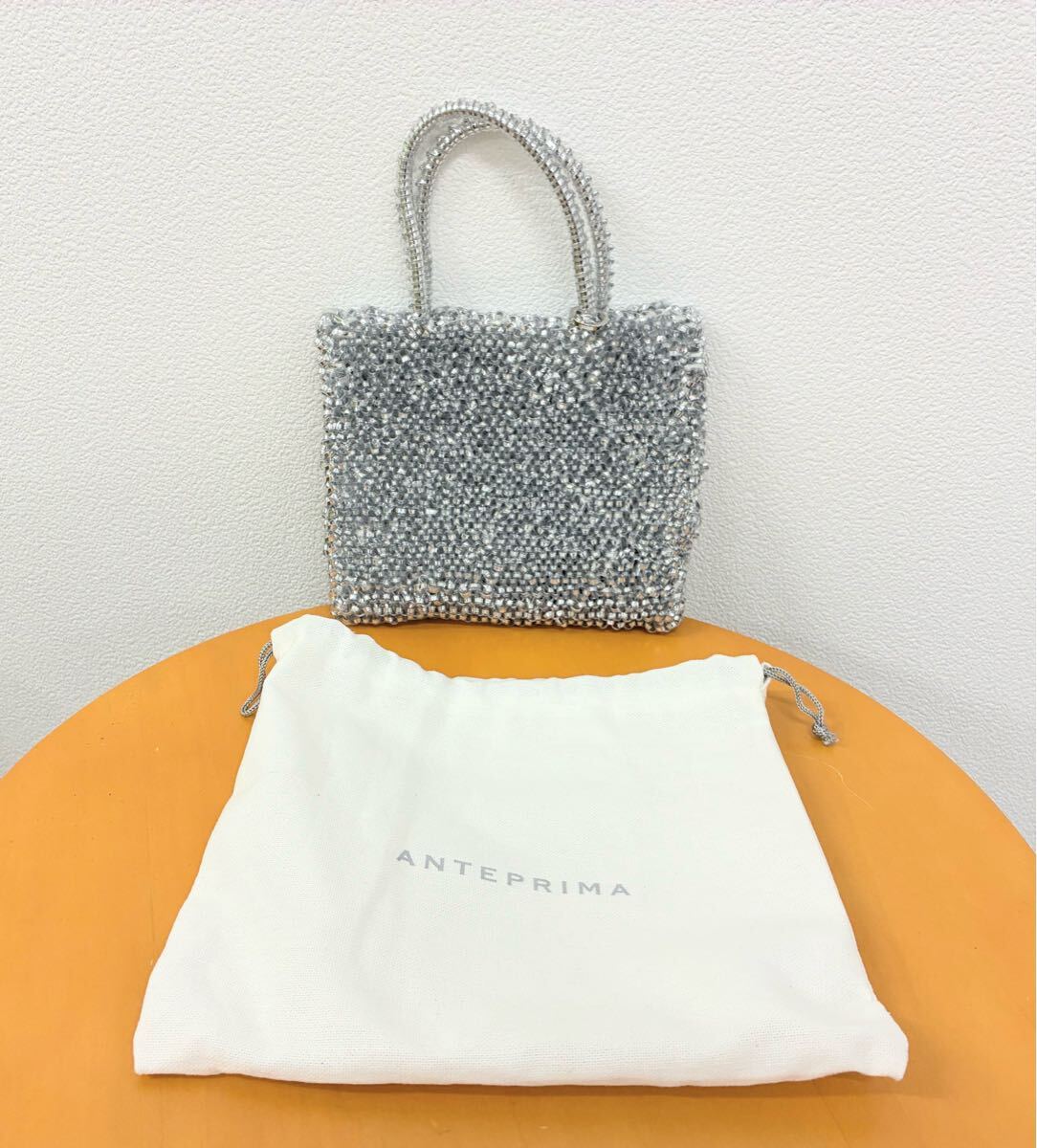 ■アンテプリマ ANTEPRIMA ワイヤーハンドバッグ シルバー ショルダーバッグ◆_画像1
