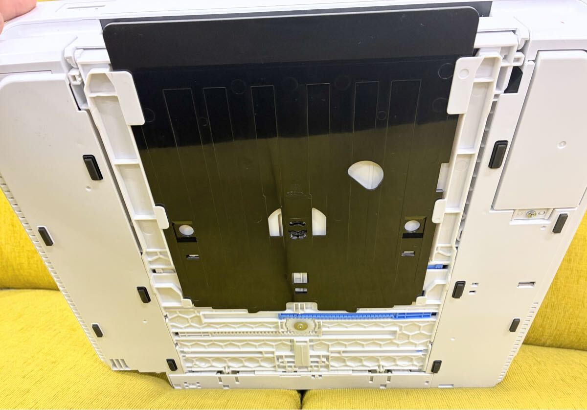 EPSON インクジェットプリンターEP-716A(ジャンク品)本体と付属インク・コンセントのみ_画像9