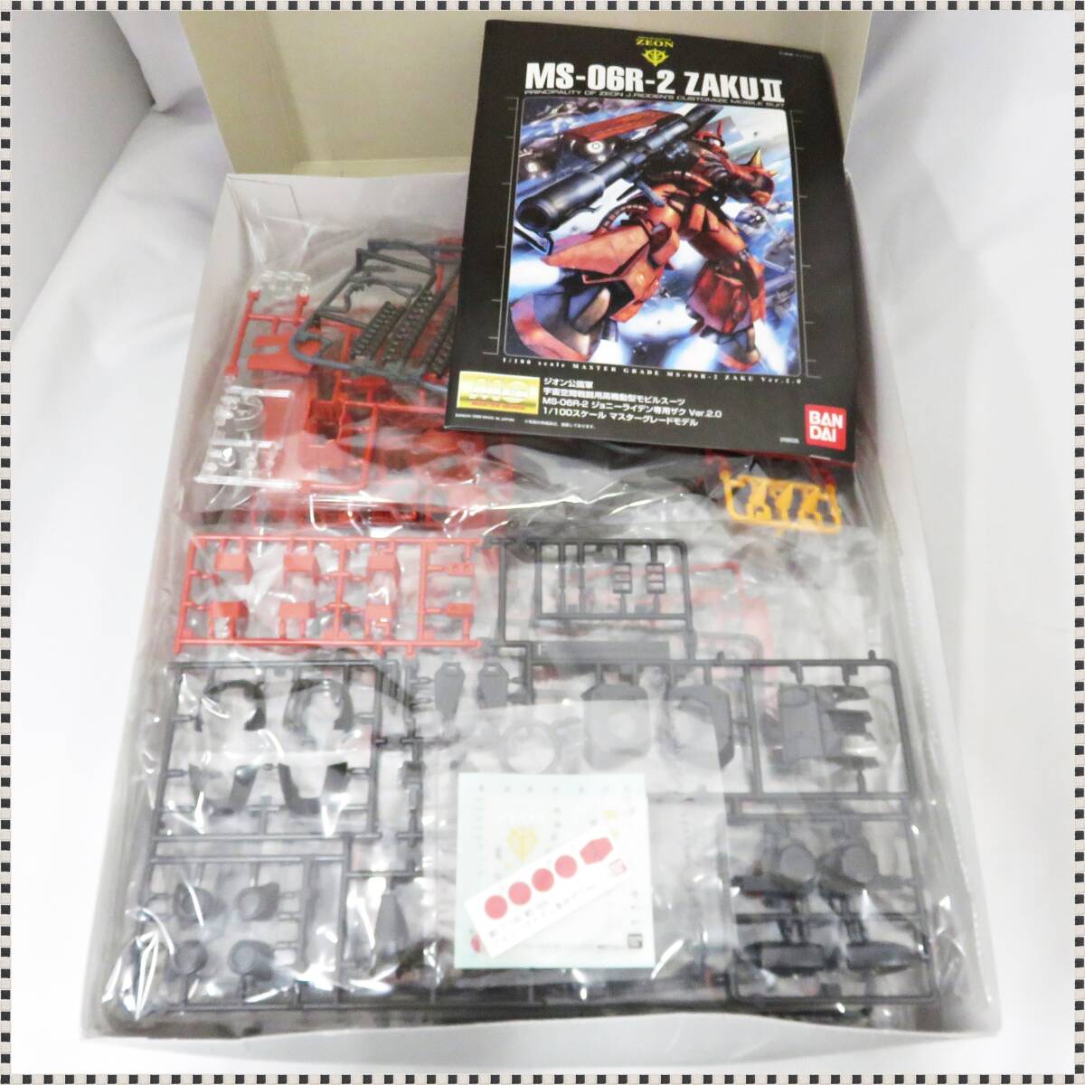 【 未組立 】 MG 高機動型 ザクII ジョニー・ライデン専用機 Ver.2.0 機動戦士ガンダム 111202_画像2