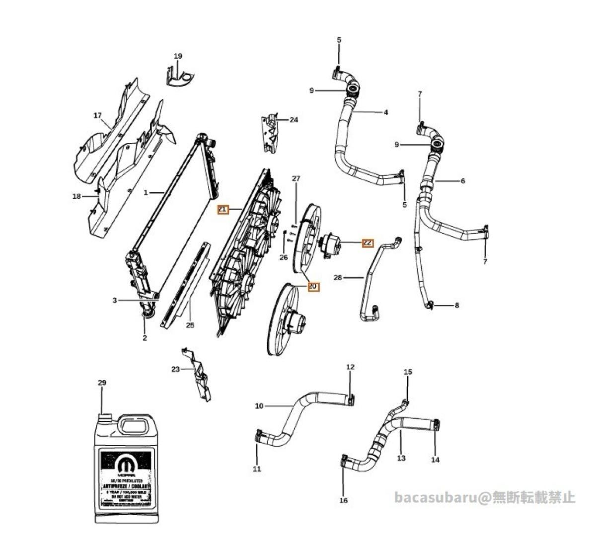 Chrysler JEEP EPC5 電子パーツカタログ 2024年2月版/クライスラー純正部品検索ソフト ラングラー/チェロキー/レネゲード JK36_画像7