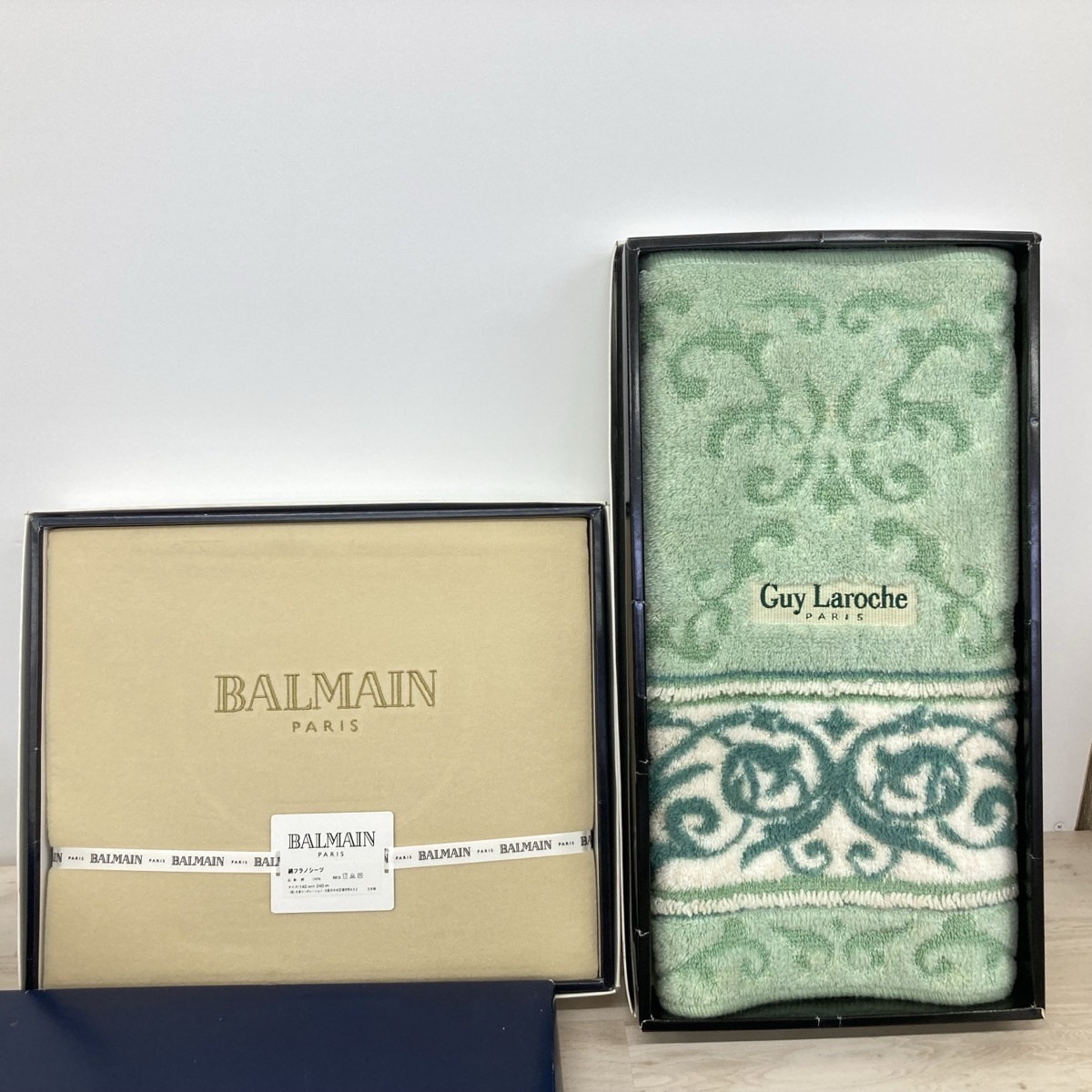 現状品 ギフト品まとめ WEDGWOOD・RALPH LAUREN・COMME CA ISM・LANVINなど タオルセット・シーツ・マット 17点[Q0516]_画像9